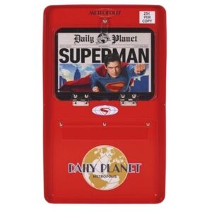 Superman 2025 AMC Daily Planet Newspaper Box Popcorn Bucket New
